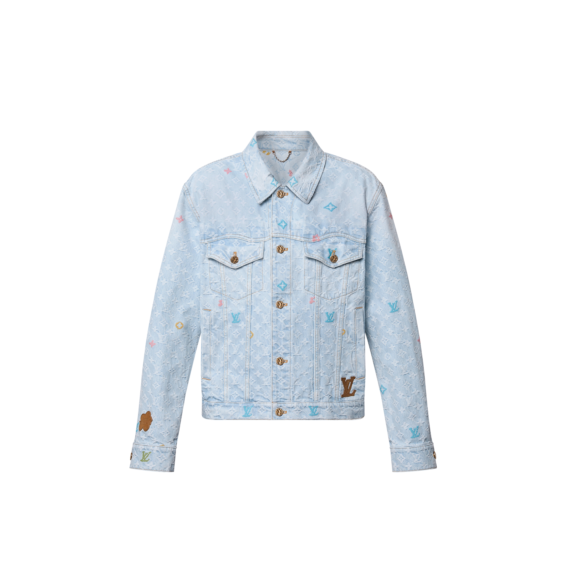 l0vis Vvtt0n jaqueta jeans monogram 1afrxm